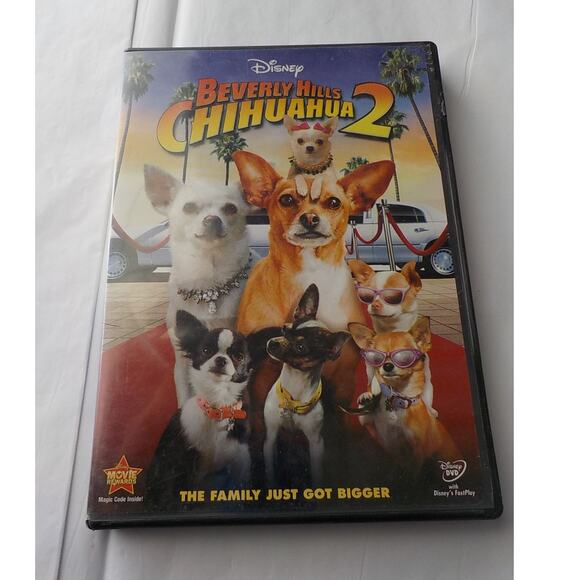 Disney | Media | Disney Beverly Hills Chihuahua 2 Dvd Movie General ...